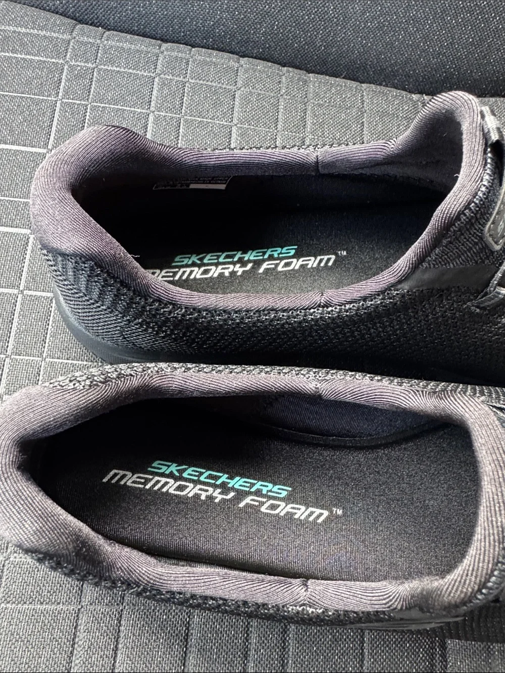 Black Skechers Slip On Shoes Womens 9.5